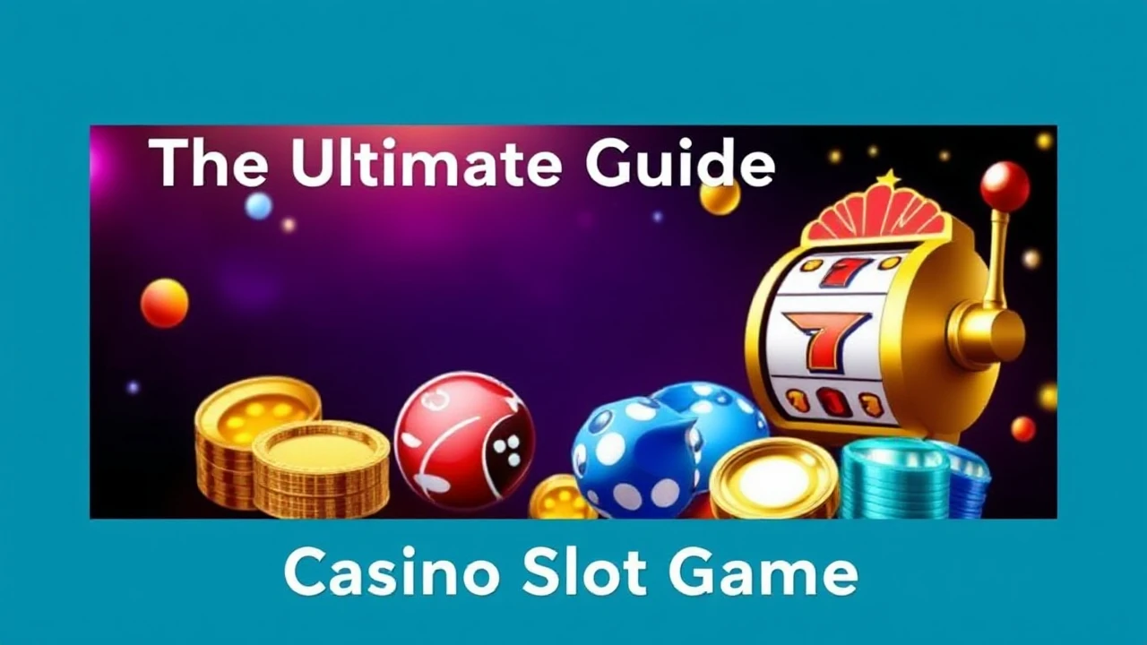 The Ultimate Guide to Casino Slot Games: How to Play & Win